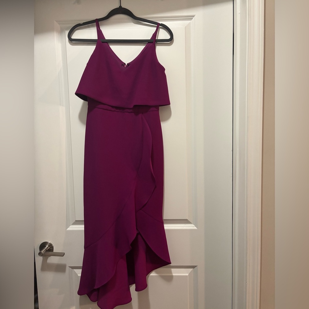 Pink aqua dress